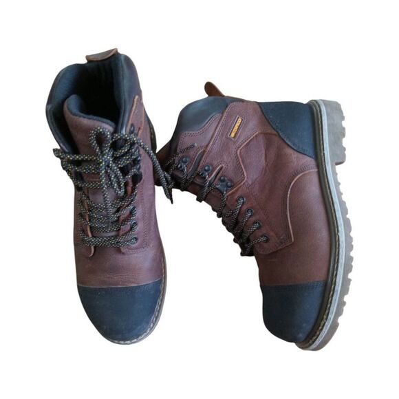 SL-Saint Men Industrial Construction Boots Steel Toe Size 10 - Picture 7 of 14